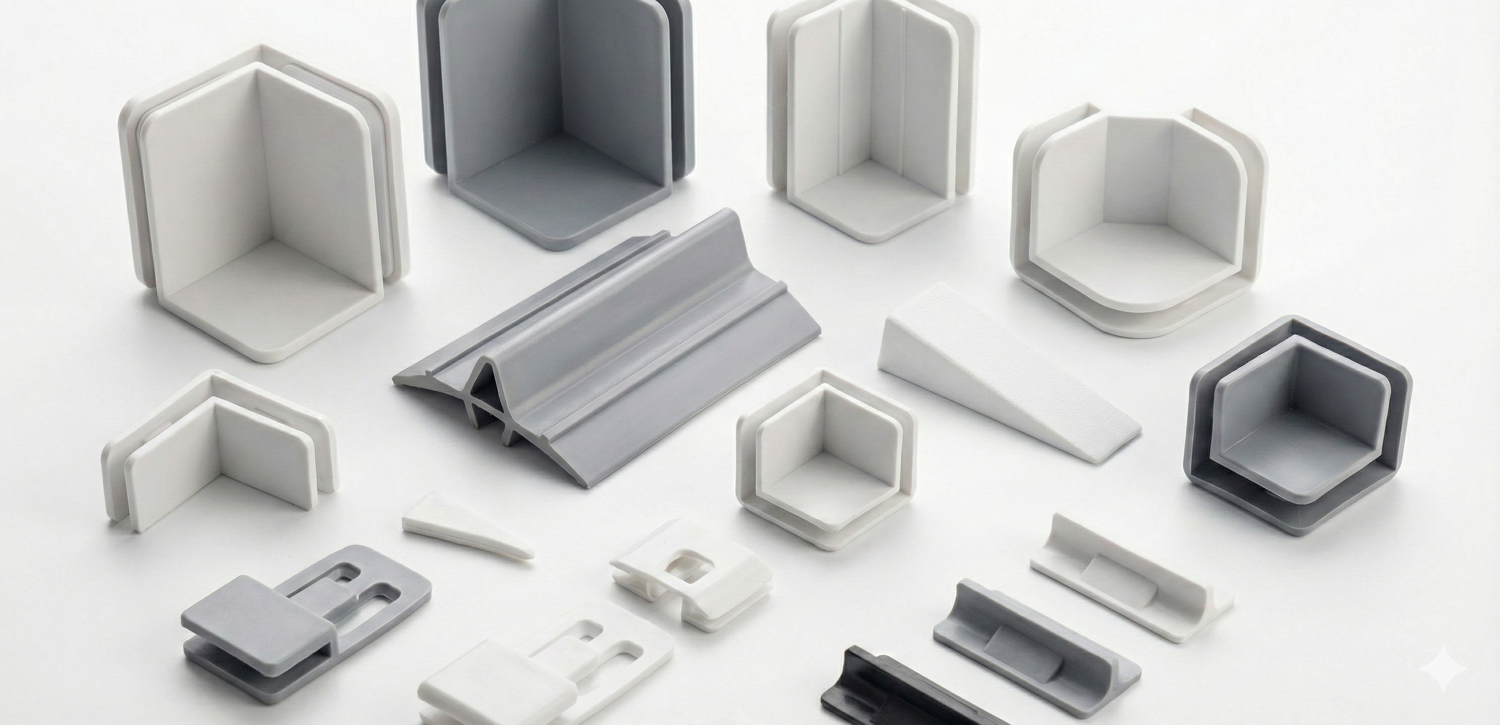 Köşe / Takoz / Plastik Bağlantı Parçaları